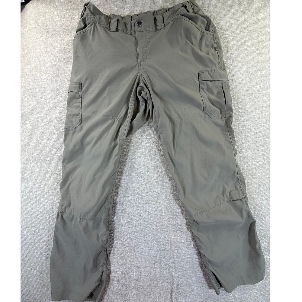 Duluth Trading Women 16W x 31 Tan Dry on the Fly Adjustable Hiking Outdoor Pants